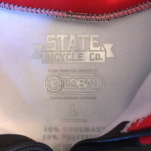 State Bicycle Company Ozzy Osbourne Cycling Jacket Men’s Large NWT - Picture 2 of 8